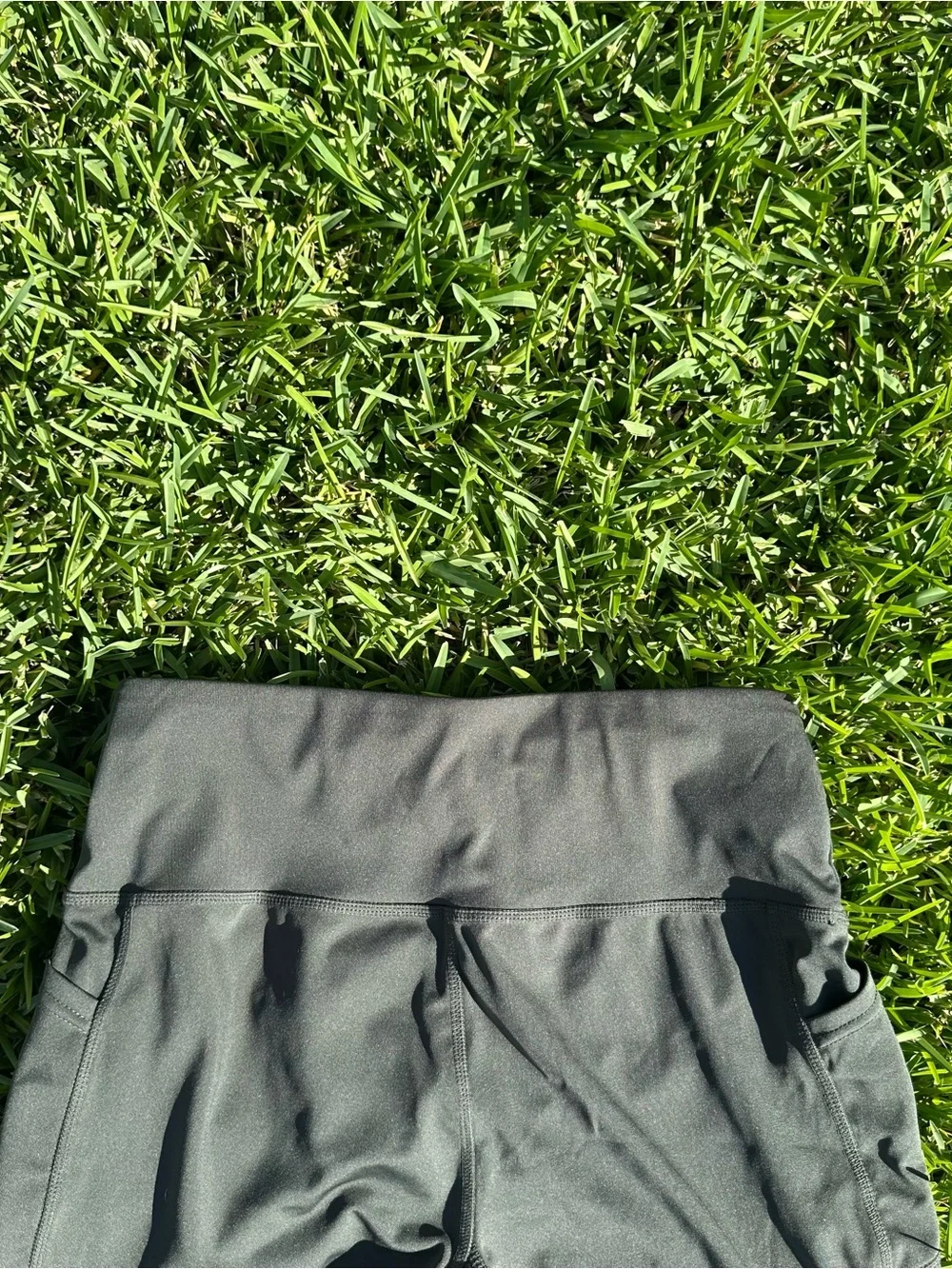 Otos Women's Charcoal Grey High-Rise Athletic Bike Shorts with Pockets